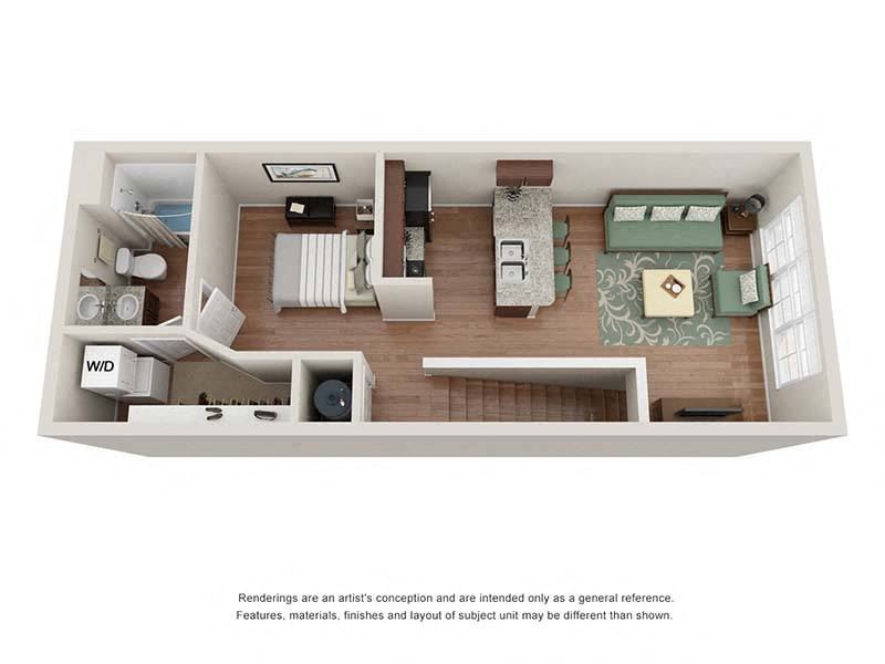 Studio floor plan